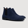 Clarkson Chelsea Midnight أزرق Suede أحذية بوت جلدية رجالي