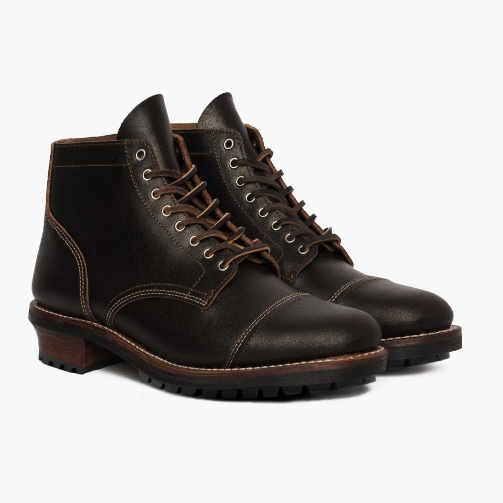 Vanguard Waxed Cacao أحذية بوت جلدية رجالي For Men in Classic Full-Grain Leather - عرض جانبي | شراء أونلاين عبر المتجر الرسمي