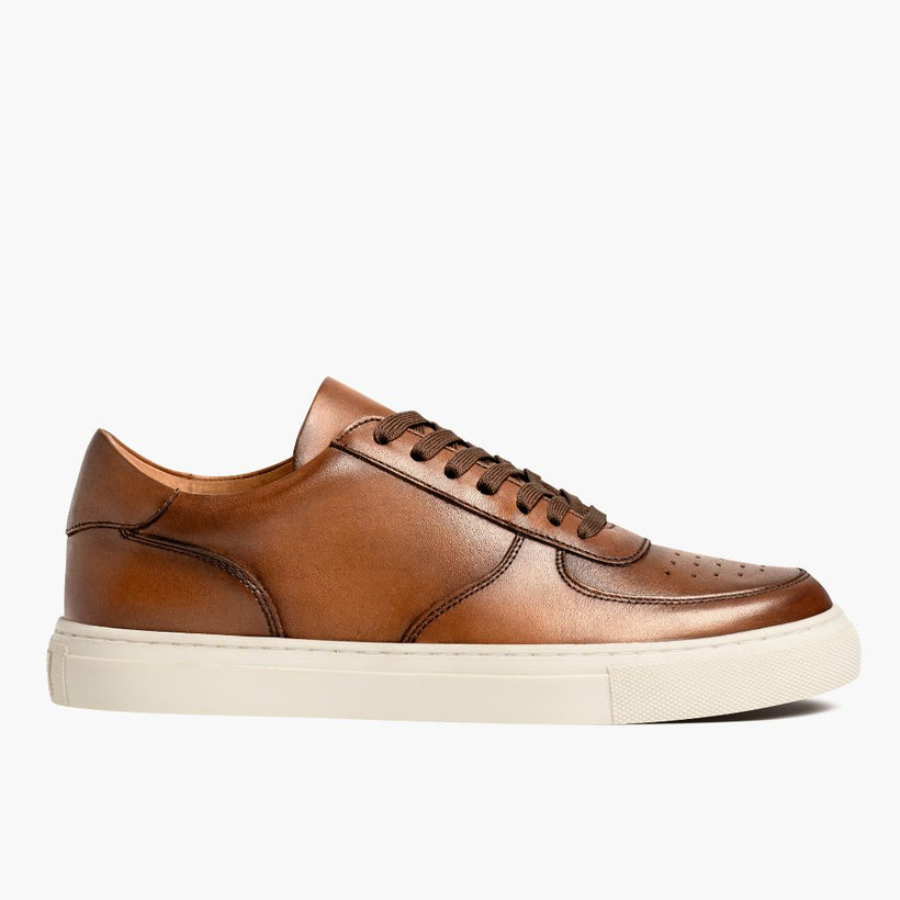 Court Toffee x Off-White Leather Sneakers رجالي