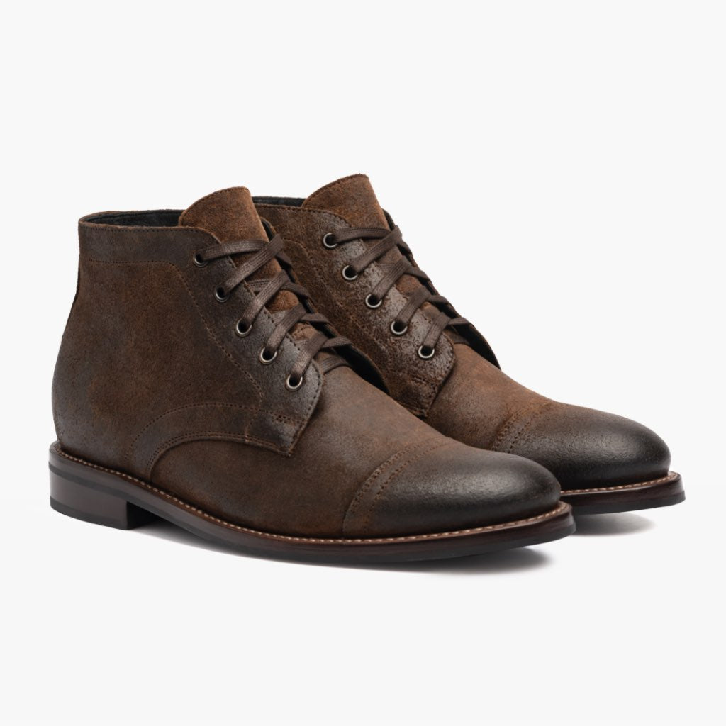 Cadet Mocha أحذية بوت جلدية رجالي in Mocha Full-Grain Leather - عرض جانبي | شراء أونلاين عبر المتجر الرسمي