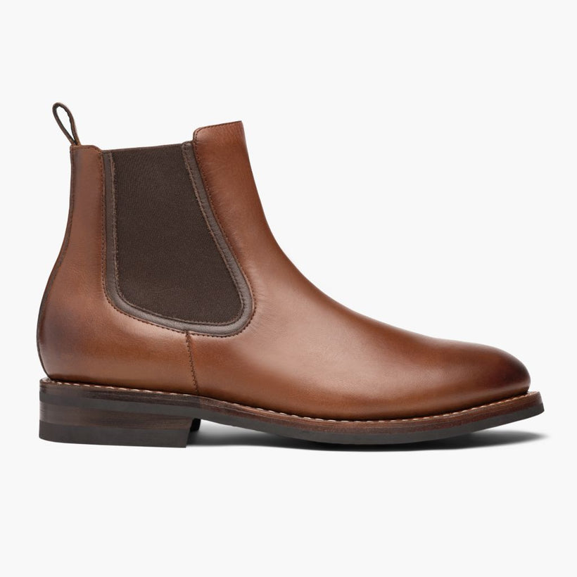 Duke Brandy Leather Boots رجالي