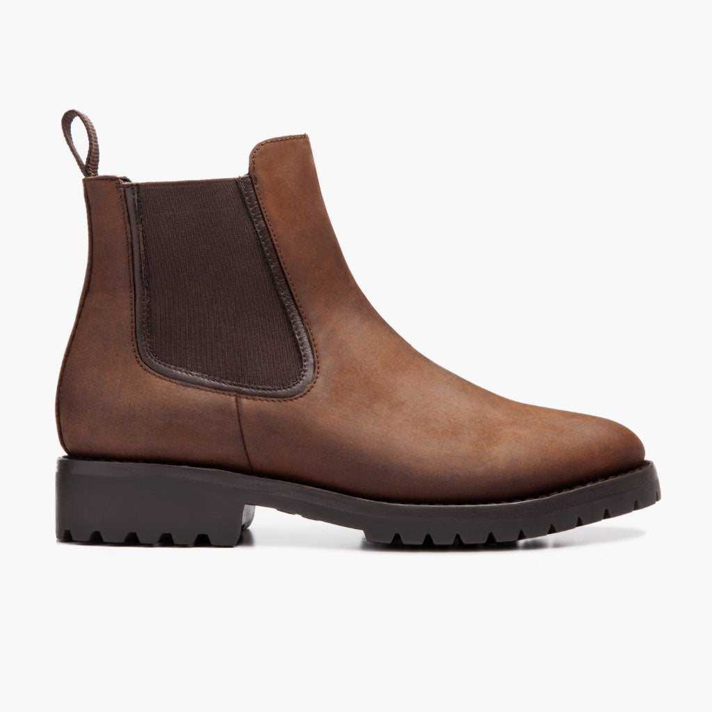 Classic Full-Grain leather Boots - بناء غوديير ويلت المتين وتفاصيل مقدمة الحذاء