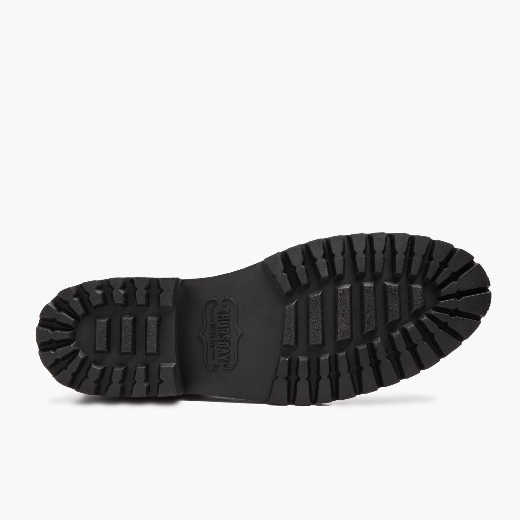 High-Traction Rubber Outsole & Lug Tread Pattern on Legend Bourbon أحذية بوت جلدية رجالي