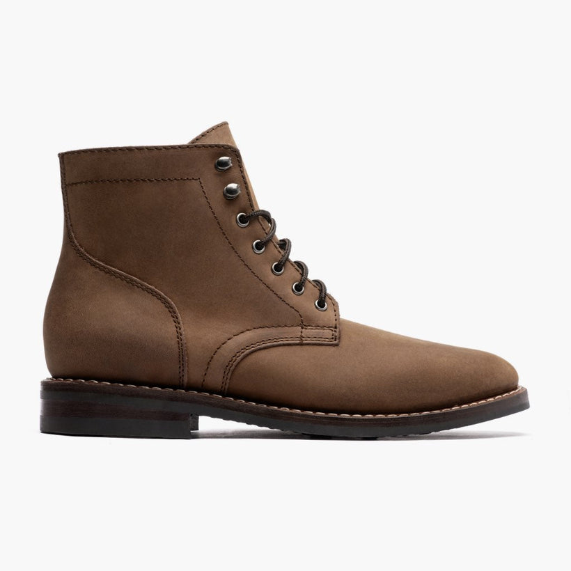 President Saddlewood Leather Boots رجالي