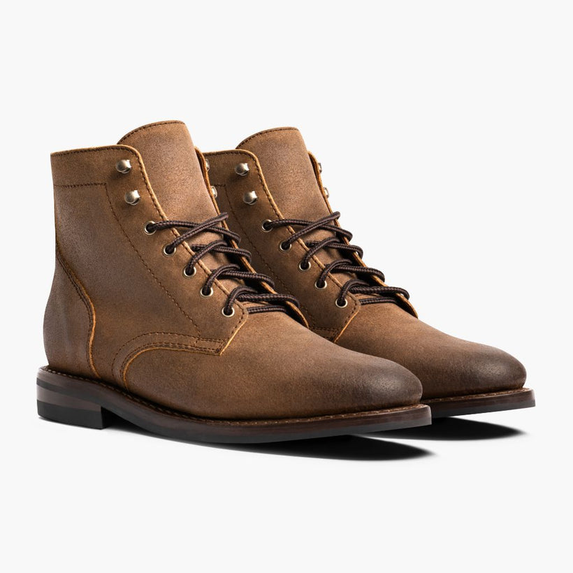 President Safari Leather Boots رجالي