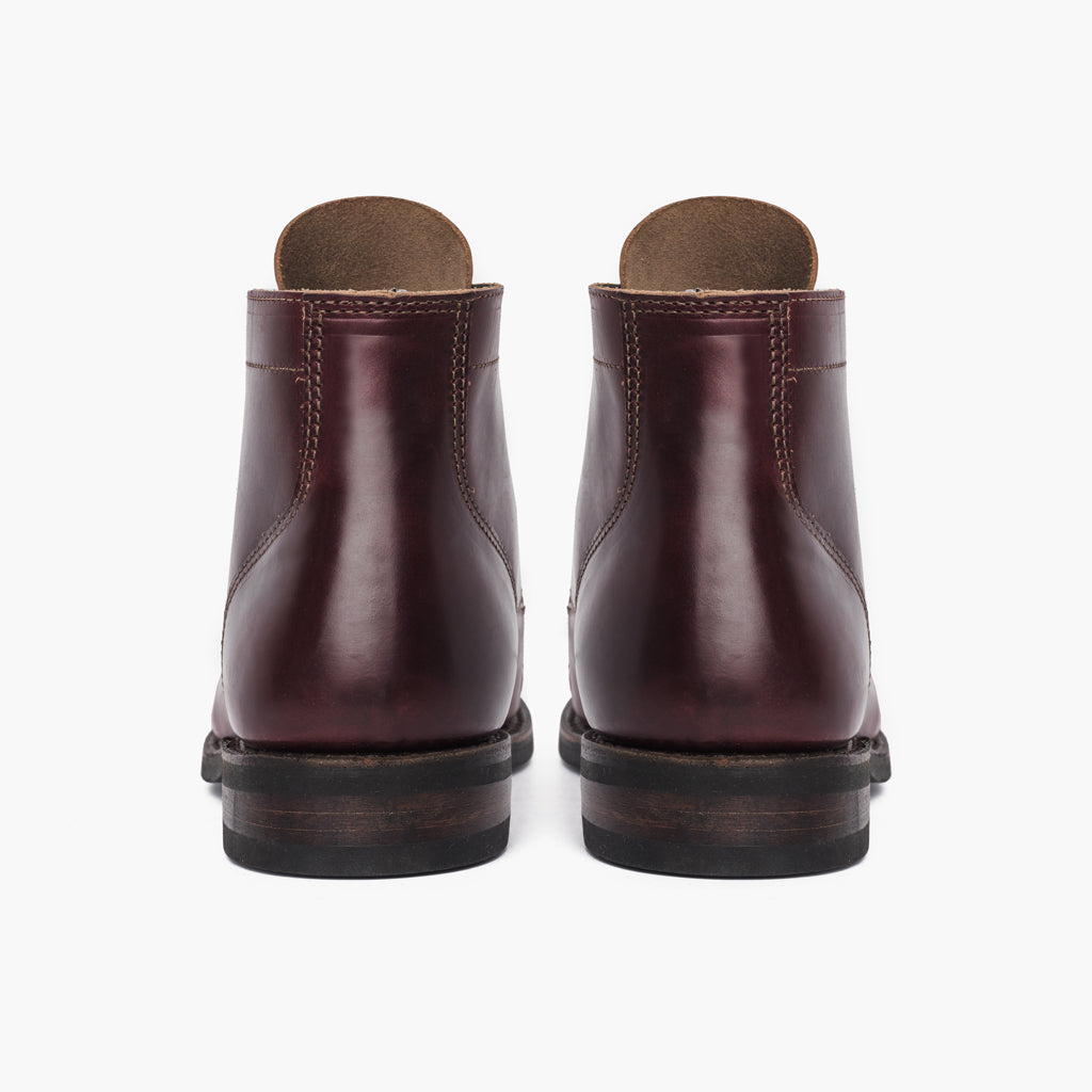 Vanguard Color #8 أحذية بوت جلدية رجالي For Men - دعامة الكعب المقواة وتفاصيل الخياطة المزدوجة الدقيقة