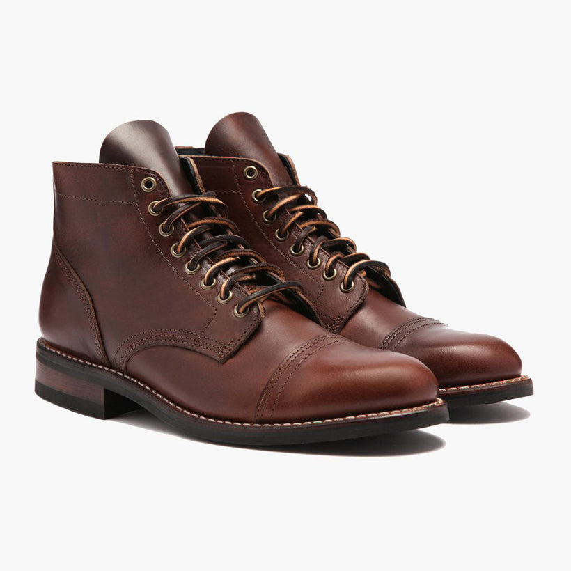 Vanguard French Roast Leather Boots رجالي