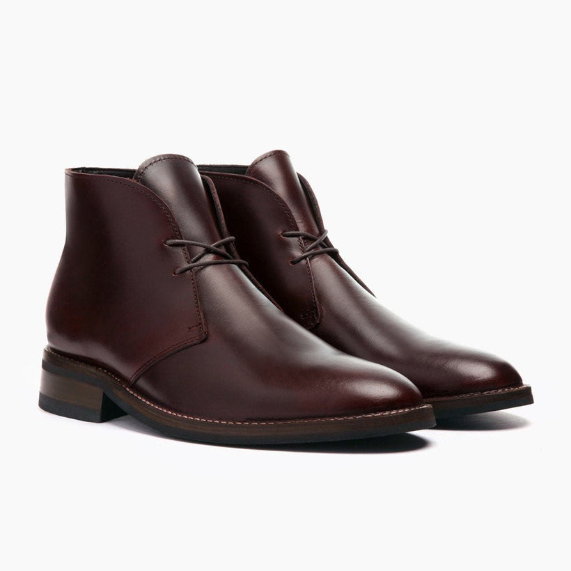 Scout بني Leather Boots رجالي
