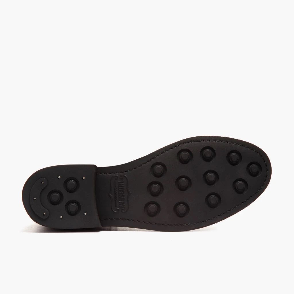 High-Traction Rubber Outsole & Lug Tread Pattern on Captain أسود Coffee أحذية بوت جلدية نسائي