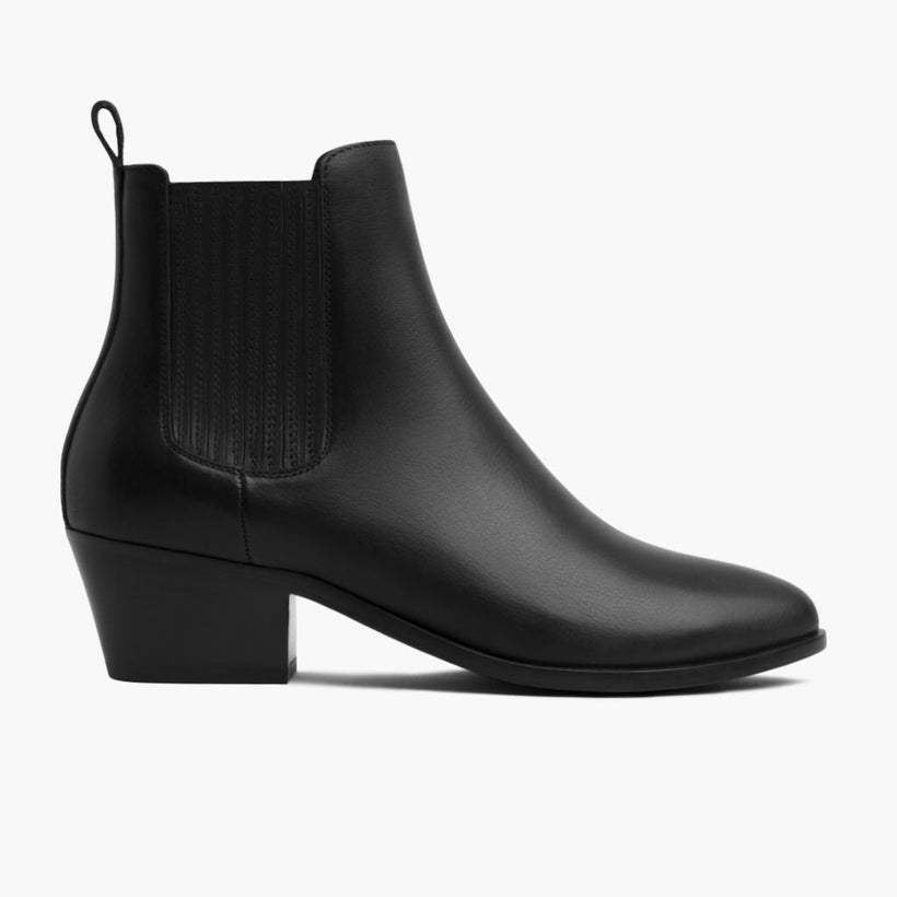 Dreamer Bootie أسود Leather Boots نسائي