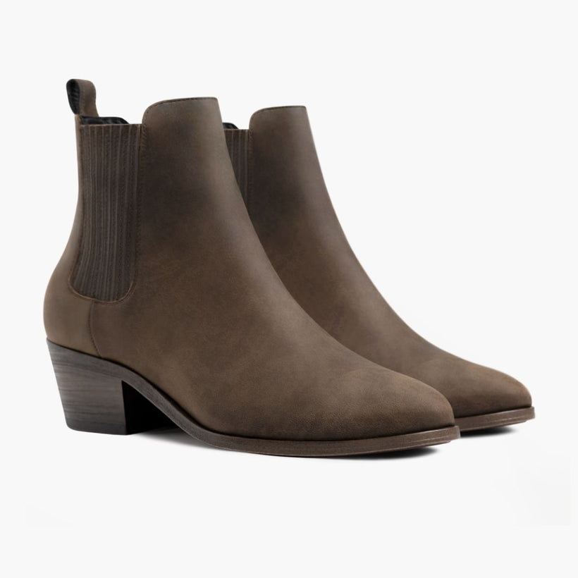 Dreamer Bootie Tobacco Leather Boots نسائي