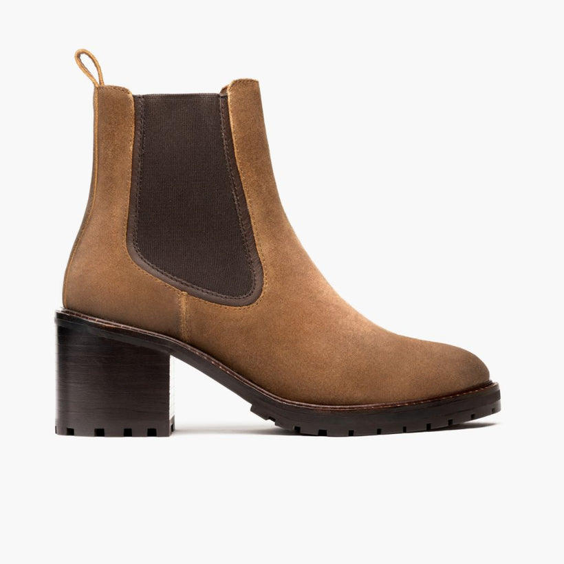 Knockout Safari Leather Boots نسائي