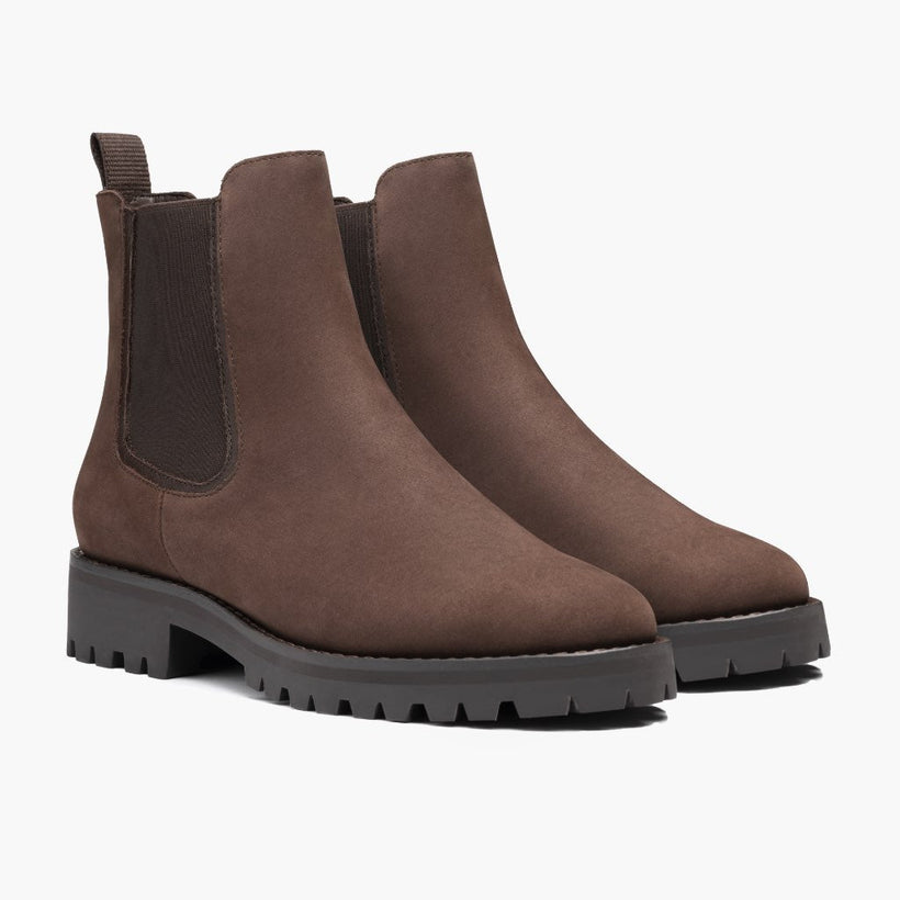 Legend Truffle Leather Boots نسائي