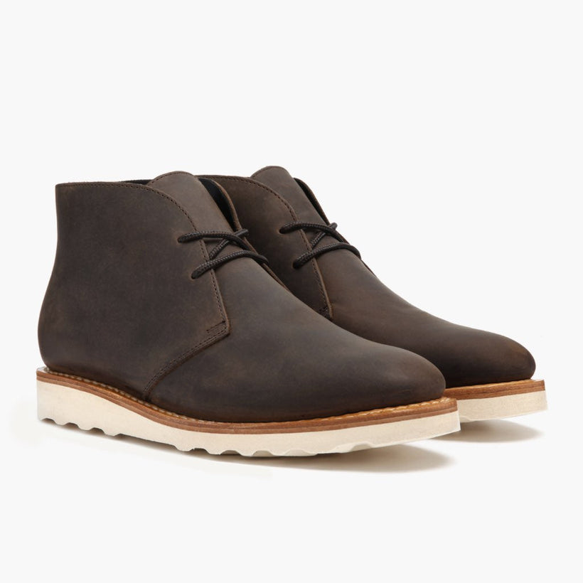Scout Tobacco Leather Boots رجالي