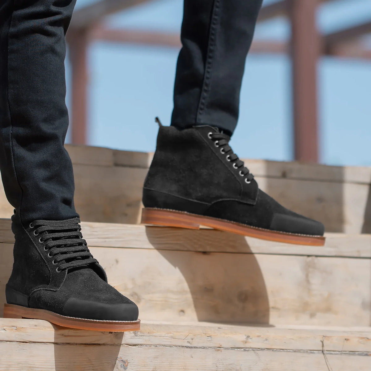 Orlaven Carnell أحذية بوت جلدية رجالي footwear image 9