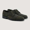 Dirk Brogues Derby Olive Oil Pullup أحذية جلدية كلاسيكية - StudGuard رجالي