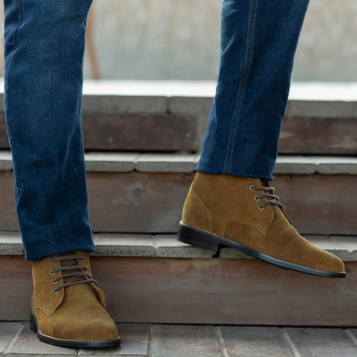 Orlaven Knight Derby بني Suede أحذية بوت جلدية - StudGuard رجالي footwear image 9