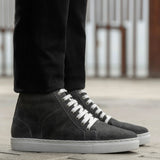 Styled On-Foot Perspective Demonstrating Ankle Fit & Silhouette on Model