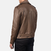 
Allaric Alley جاكيت بايكر جلد طبيعي رجالي – alternate product view 5