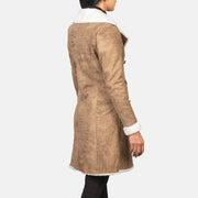 Authentic Sheepskin Snuffed with Snuffed Finish Grain Texture &amp; Heavy-Duty Seam Stitching Detail