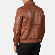 Coffmen جاكيت بومبر جلد رجالي – alternate product view 5