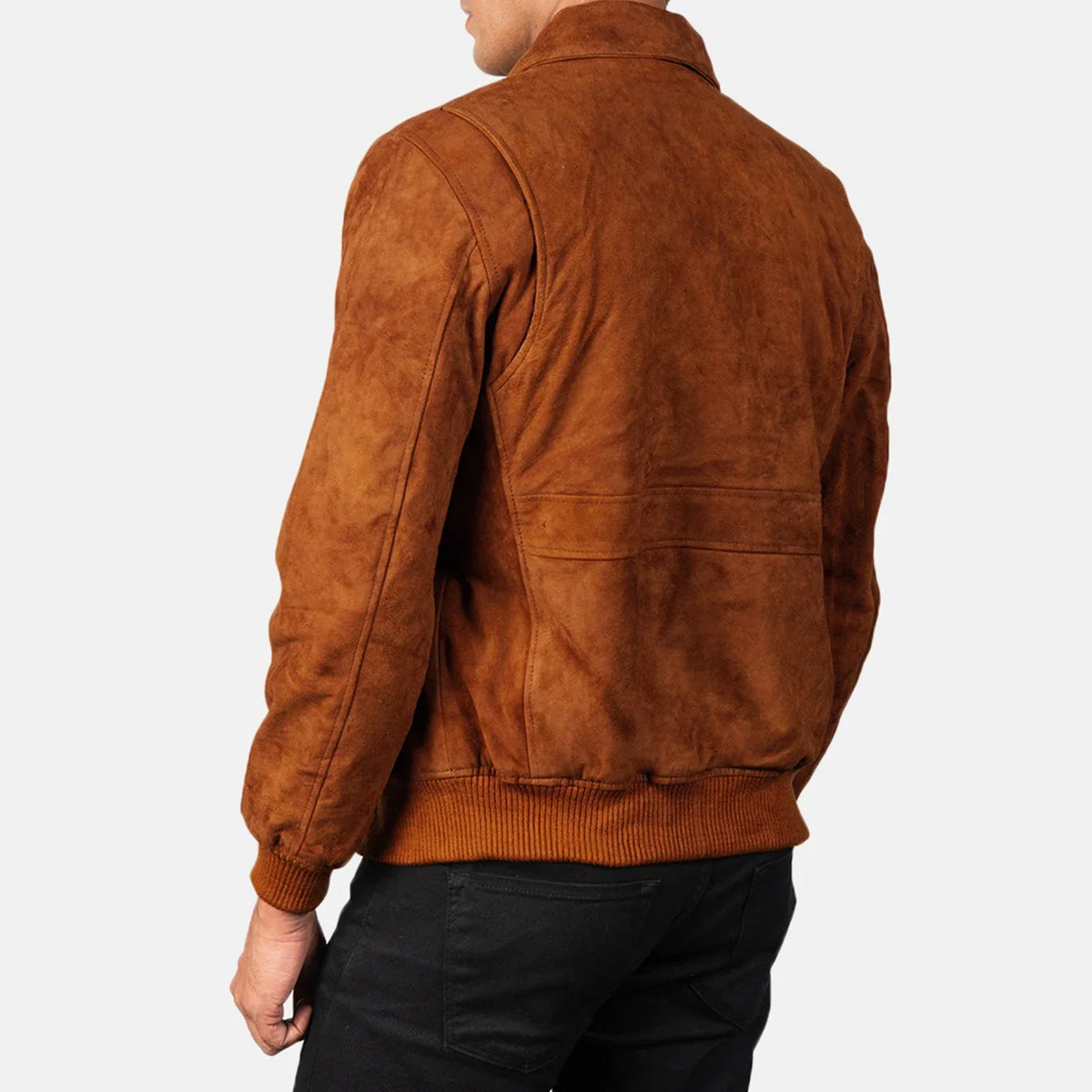 Coffmen جاكيت بومبر جلد رجالي – alternate product view 5
