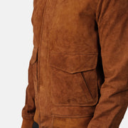 Coffmen جاكيت بومبر جلد رجالي – alternate product view 6