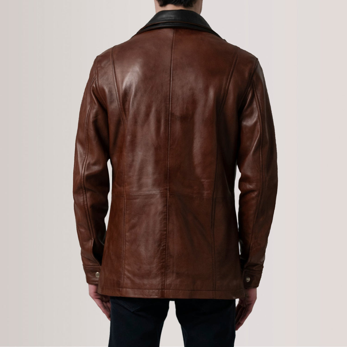 Connor معطف جلد رجالي – alternate product view 4