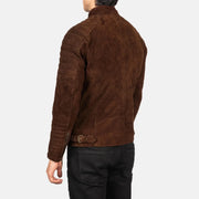 Damian جاكيت بايكر جلد رجالي – alternate product view 5