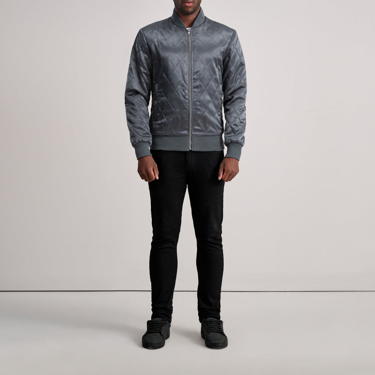 
Authentic Satin Grain Texture & Heavy-Duty Seam Stitching Detail