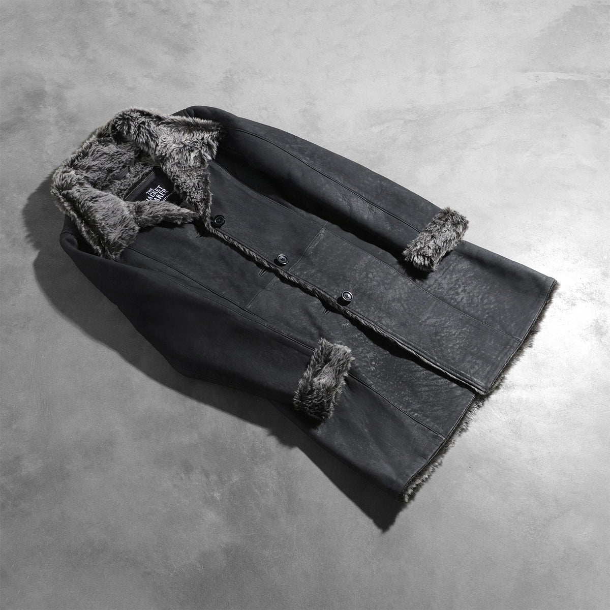 
Erica Shearling معطف جلد فاخر نسائي – alternate product view 8