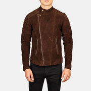 
Faisor Mocha جاكيت بايكر جلد طبيعي رجالي – alternate product view 4