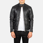 
Fernando Quilted Brown Suede Biker Jacket in Brown Goatskin Suede - عرض أمامي وقَصّة مفصلة أنيقة | شراء أونلاين عبر المتجر الرسمي