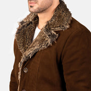 Furlong معطف جلد Beige معطف جلد رجالي – alternate product view 6