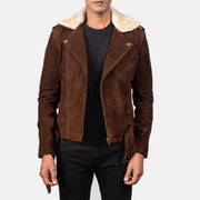 Furton جاكيت بايكر جلد رجالي – alternate product view 1