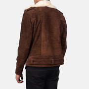 Furton جاكيت بايكر جلد رجالي – alternate product view 5