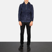 Kenton Hooded جاكيت جلد رجالي – alternate product view 3