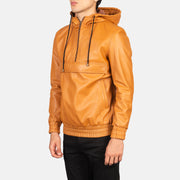 Kenton Hooded جاكيت جلد رجالي – alternate product view 2
