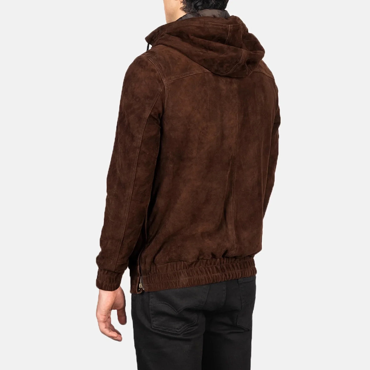 Kenton Hooded جاكيت جلد رجالي – alternate product view 5