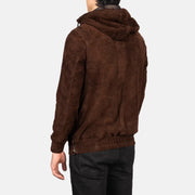 Kenton Hooded جاكيت جلد رجالي – alternate product view 5