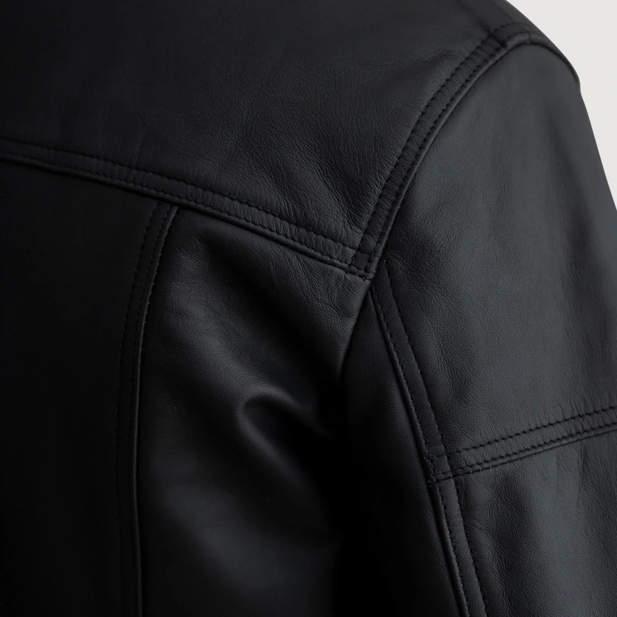 Lavendard جاكيت بايكر جلد رجالي – alternate product view 5