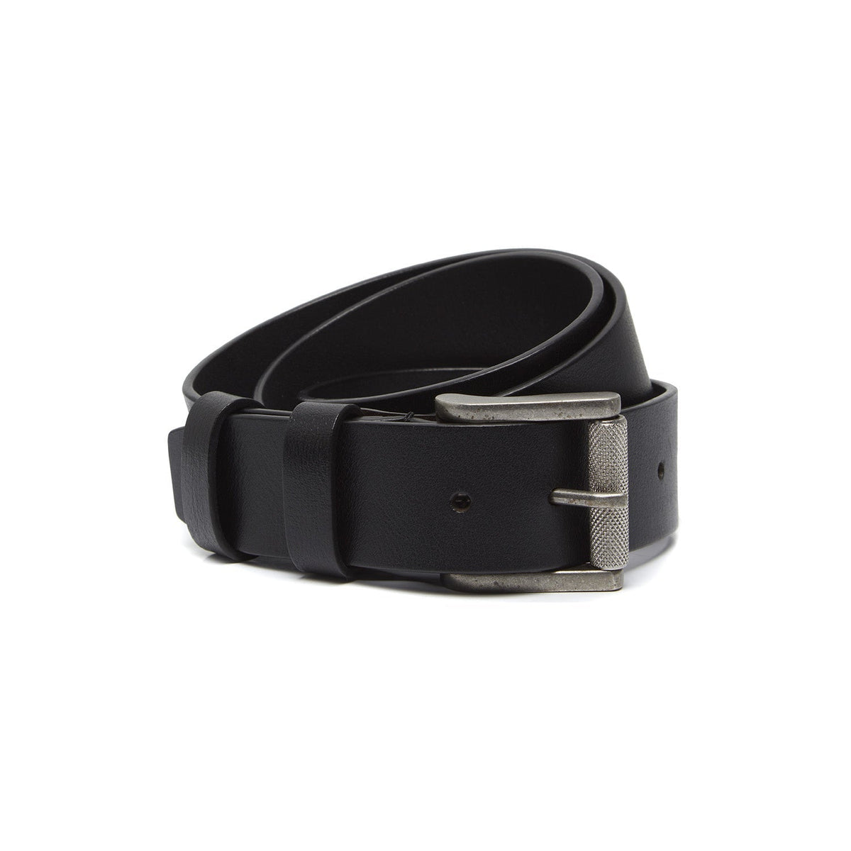 Aayden Full-Grain Leather Belt رجالي in Classic 100% Full-Grain Leather - Full Exterior Front Profile View | Buy Online