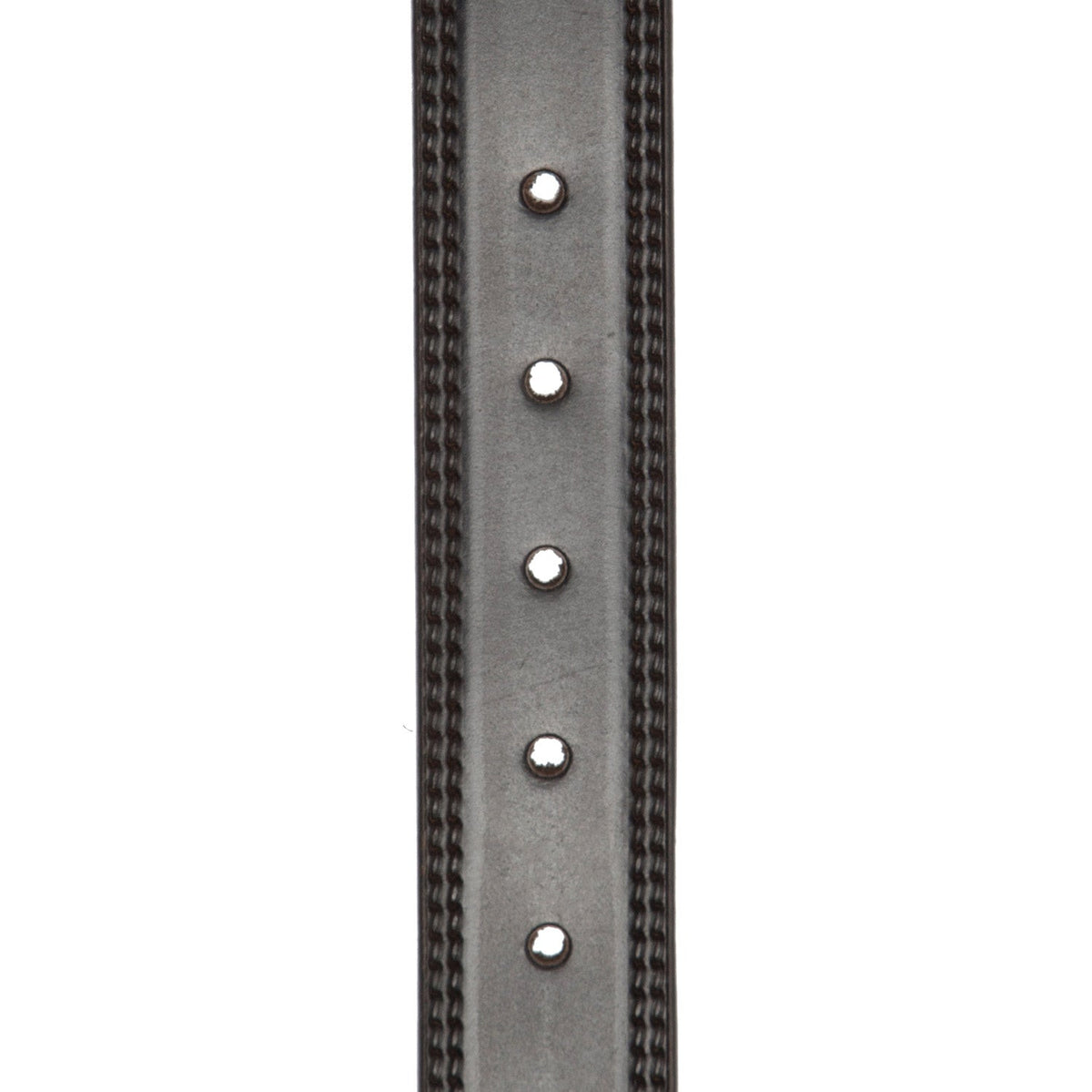 Solid Antique Brass Hardware &amp; Heavy-Duty Dual Zipper Detail on Manovo Full-Grain Leather Belt رجالي