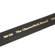 Manovo Full-Grain Leather Belt رجالي - Structured Side Profile Showing Gusset Depth &amp; Expansion Capacity