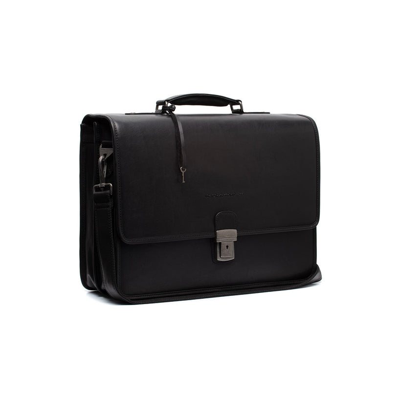 Glenwood Full-Grain Leather Briefcase رجالي