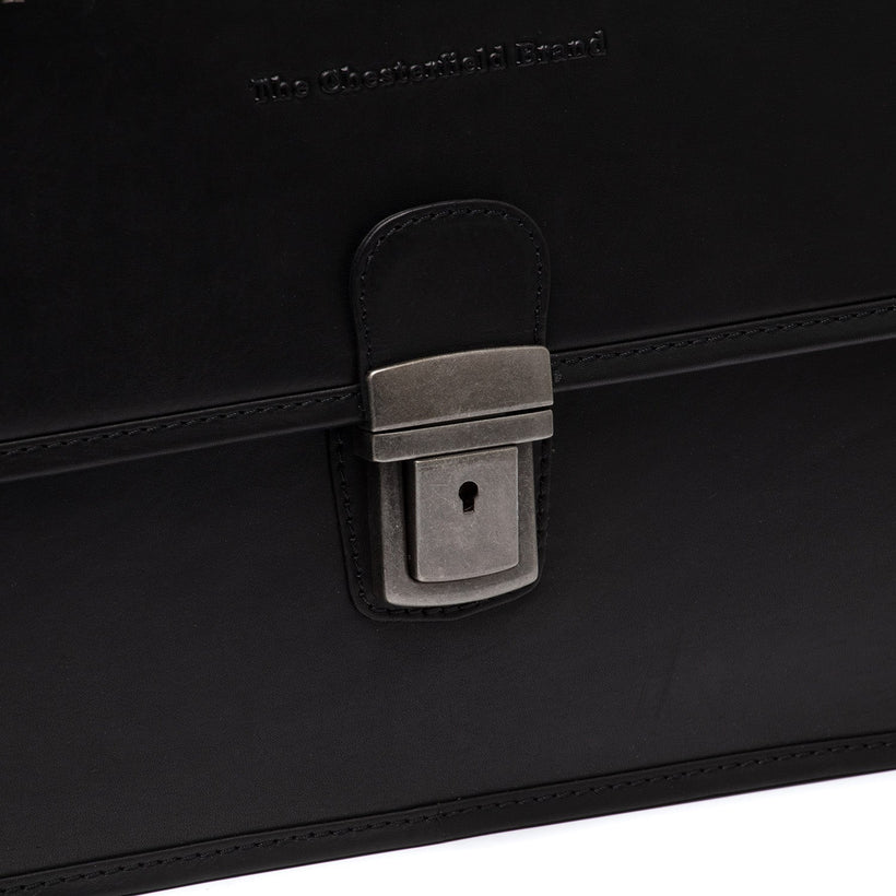 Glenwood Full-Grain Leather Briefcase رجالي
