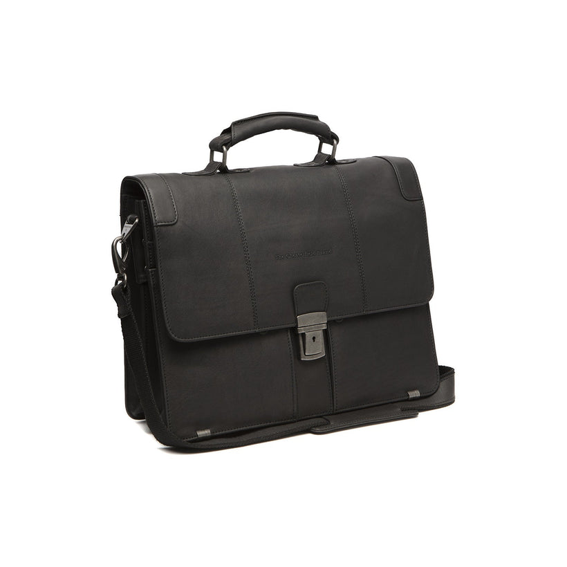 Stuttgart Full-Grain Leather Briefcase نسائي