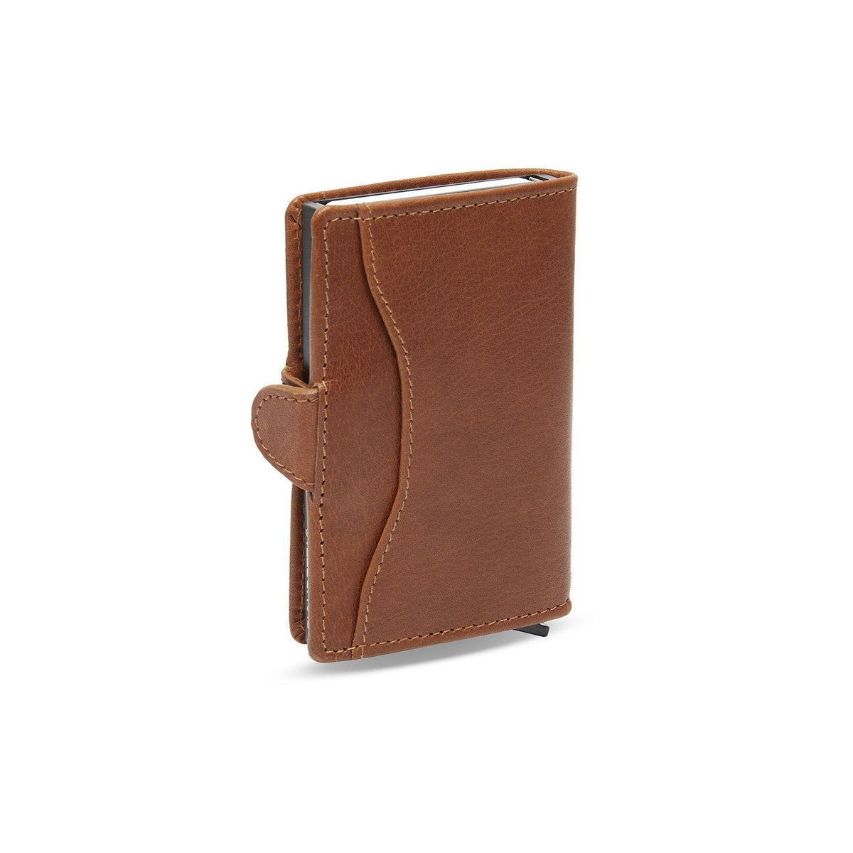 Albury Full-Grain Leather Card Holder نسائي – alternate product view 2