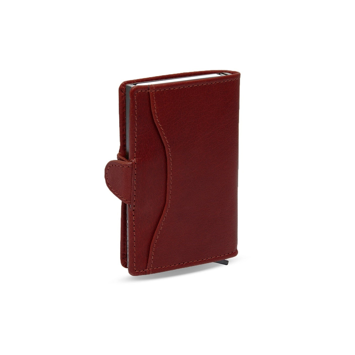 Albury Full-Grain Leather Card Holder نسائي – alternate product view 2