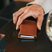 Baldwin Full-Grain Leather Card Holder نسائي – alternate product view 2